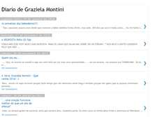 Tablet Screenshot of diariodegrazielamontini.blogspot.com
