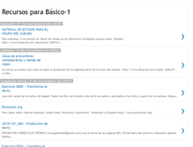 Tablet Screenshot of basico1recursos.blogspot.com