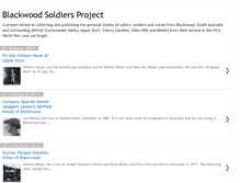 Tablet Screenshot of blackwoodsoldiersproject.blogspot.com