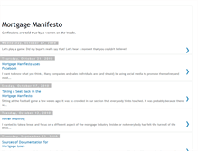 Tablet Screenshot of mortgageprospect.blogspot.com