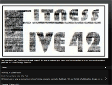 Tablet Screenshot of fitnessfive42.blogspot.com