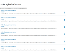 Tablet Screenshot of inclusaosempre.blogspot.com