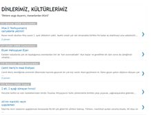 Tablet Screenshot of dinlereinanmamak.blogspot.com