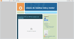 Desktop Screenshot of clasesdenauticaclaudiocabana.blogspot.com