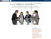 Tablet Screenshot of grouppdniaga.blogspot.com