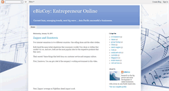 Desktop Screenshot of ebizcoy.blogspot.com