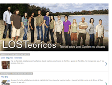 Tablet Screenshot of losteoricos.blogspot.com