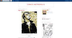 Desktop Screenshot of comicsmetropolis.blogspot.com