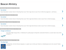Tablet Screenshot of beaconministry.blogspot.com