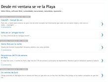 Tablet Screenshot of desdemiventanasevelaplaya.blogspot.com