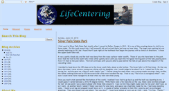 Desktop Screenshot of lifecentering.blogspot.com