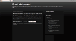 Desktop Screenshot of porci-vietnamezi.blogspot.com