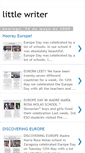 Mobile Screenshot of littlewriter-3b.blogspot.com