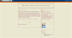 Desktop Screenshot of heartsandcraftsstore.blogspot.com