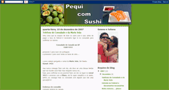 Desktop Screenshot of pequicomsushi.blogspot.com