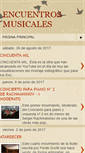 Mobile Screenshot of encuentrosmusicales.blogspot.com