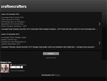Tablet Screenshot of crafteecrafters.blogspot.com