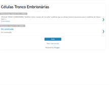 Tablet Screenshot of embrionarias.blogspot.com