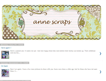 Tablet Screenshot of annescraps.blogspot.com