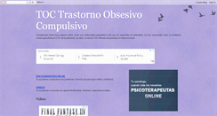 Desktop Screenshot of infoansiedad-toc.blogspot.com