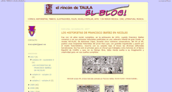 Desktop Screenshot of elblogdelrincondetaula.blogspot.com
