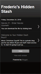 Mobile Screenshot of fredericshiddenstash.blogspot.com
