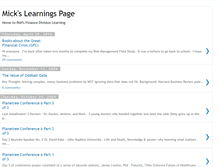 Tablet Screenshot of michael-learnings.blogspot.com