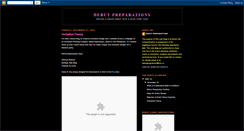 Desktop Screenshot of debutpreparations.blogspot.com