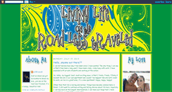 Desktop Screenshot of livinglifeontheroadlesstraveled.blogspot.com