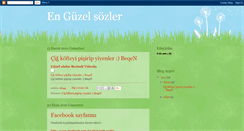 Desktop Screenshot of guzelsozlerim.blogspot.com