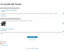 Tablet Screenshot of elfuturoplaneta.blogspot.com