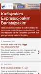 Mobile Screenshot of kaffejoakim.blogspot.com