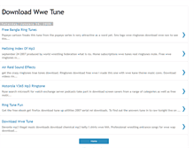 Tablet Screenshot of downloadwwetune.blogspot.com