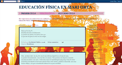 Desktop Screenshot of educacionfisicagarrucha.blogspot.com