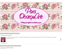 Tablet Screenshot of paraobsequiarte.blogspot.com