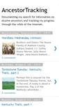 Mobile Screenshot of ancestortracking.blogspot.com