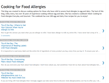 Tablet Screenshot of familyallergycooking.blogspot.com