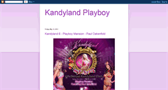 Desktop Screenshot of kandylandplayboy.blogspot.com