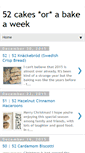 Mobile Screenshot of 52cakesnbakes.blogspot.com
