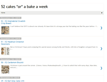 Tablet Screenshot of 52cakesnbakes.blogspot.com