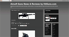 Desktop Screenshot of hitguns.blogspot.com