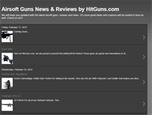 Tablet Screenshot of hitguns.blogspot.com