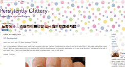 Desktop Screenshot of persistentglitter.blogspot.com