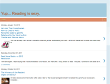 Tablet Screenshot of imasexybookworm.blogspot.com