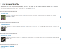 Tablet Screenshot of iliveonanisland.blogspot.com