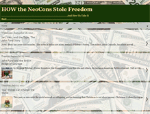 Tablet Screenshot of howtheneoconsstolefreedom.blogspot.com