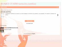 Tablet Screenshot of notacioncientibloquecuatromatedos.blogspot.com