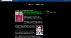 Desktop Screenshot of classicware.blogspot.com
