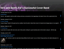 Tablet Screenshot of coverbandconnection.blogspot.com