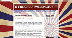 Desktop Screenshot of myneighborwellington.blogspot.com